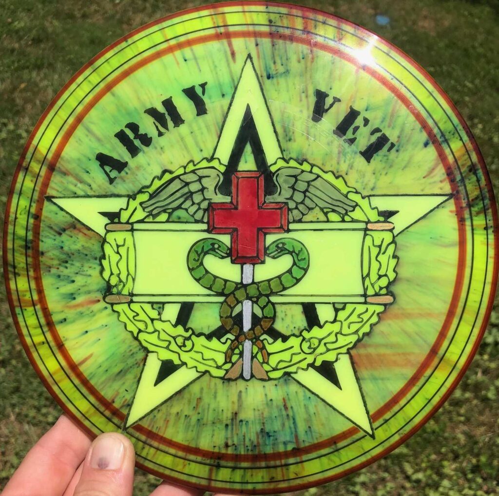 Army Vet Disc (day light)