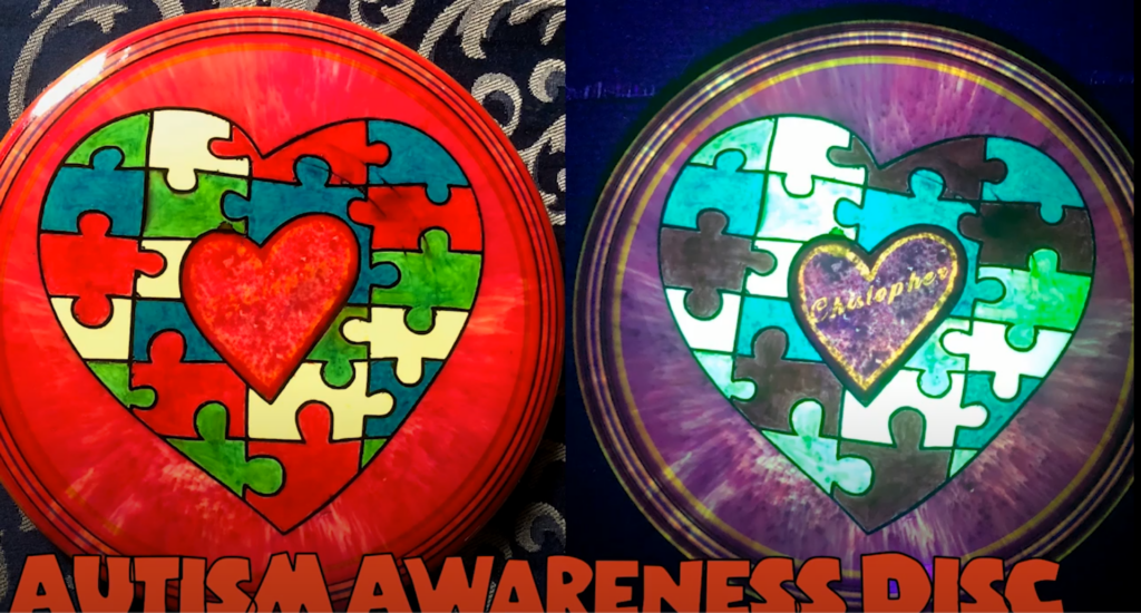 Autism Awareness Disc
